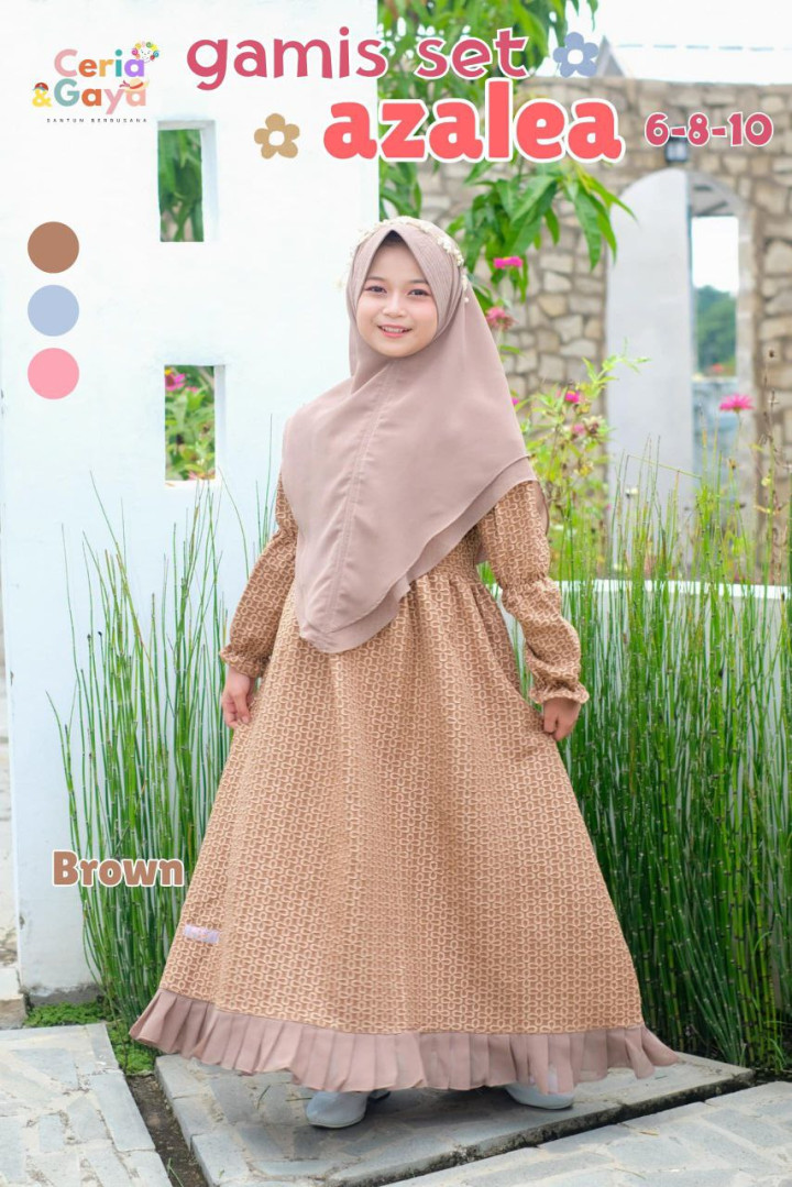 PO GAMIS SET AZALEA BY CERIA GAYA