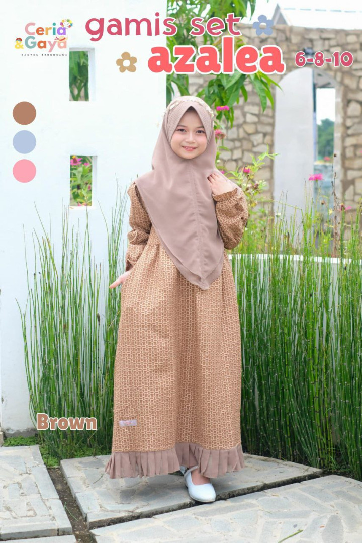PO GAMIS SET AZALEA BY CERIA GAYA