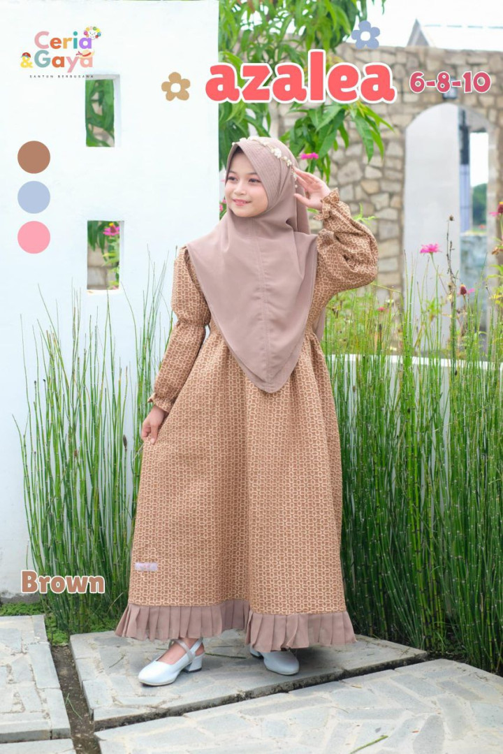 PO GAMIS SET AZALEA BY CERIA GAYA