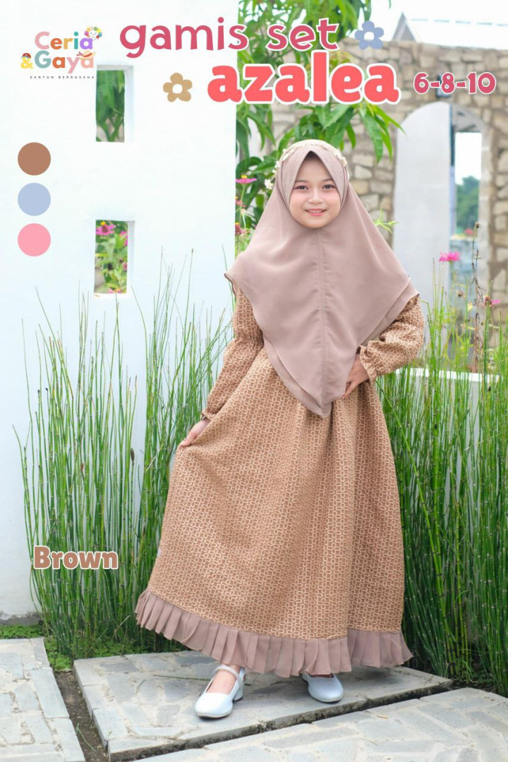 PO GAMIS SET AZALEA BY CERIA GAYA