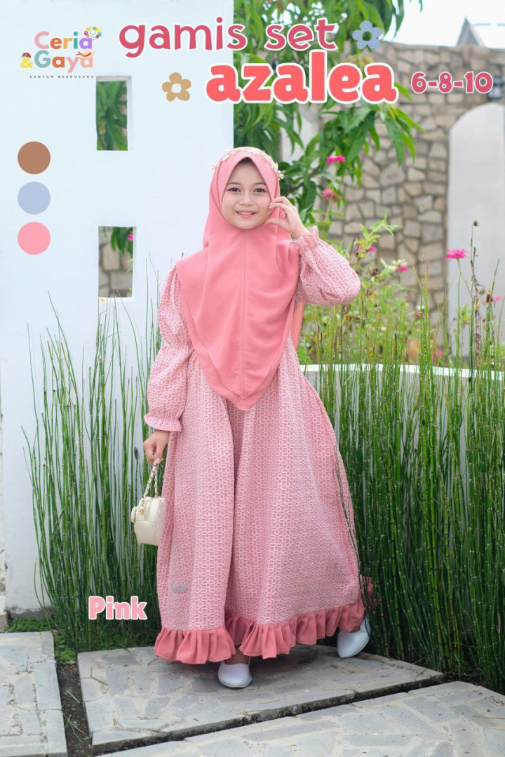 PO GAMIS SET AZALEA BY CERIA GAYA