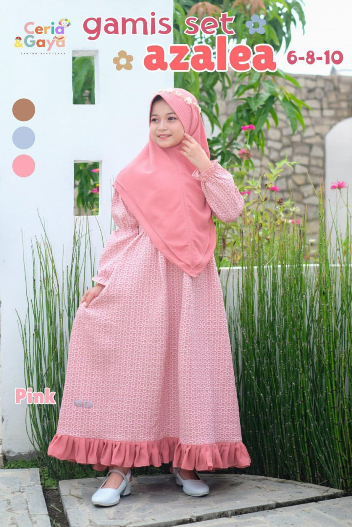 PO GAMIS SET AZALEA BY CERIA GAYA