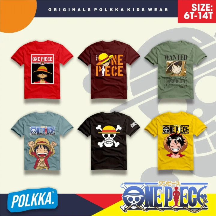 PO TSHIRT ONEPIECE SERIES BY POLKKA