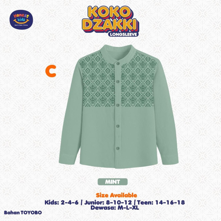 PO KOKO DZAKI LENGAN PANJANG BY HONESTKIDS