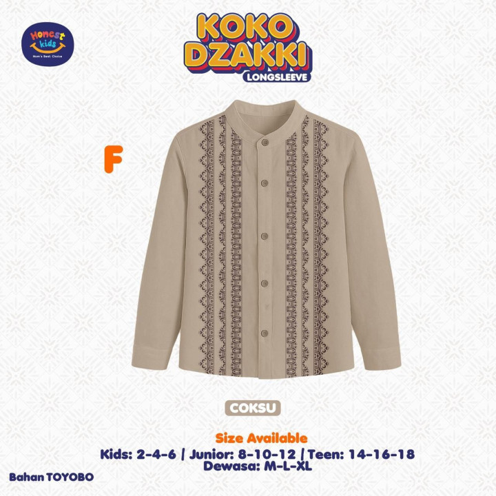 PO KOKO DZAKI LENGAN PANJANG BY HONESTKIDS