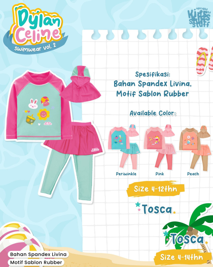 PO DYLAN CELINE SWIMWEAR BY UPRIGHT