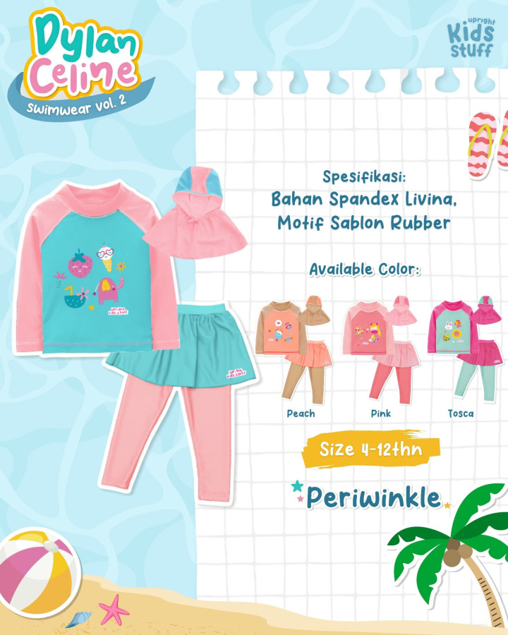 PO DYLAN CELINE SWIMWEAR BY UPRIGHT