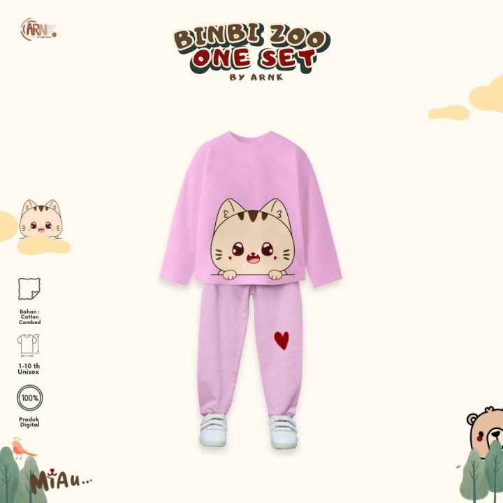 PO BINBI ZOO ONE SET BY ARNK