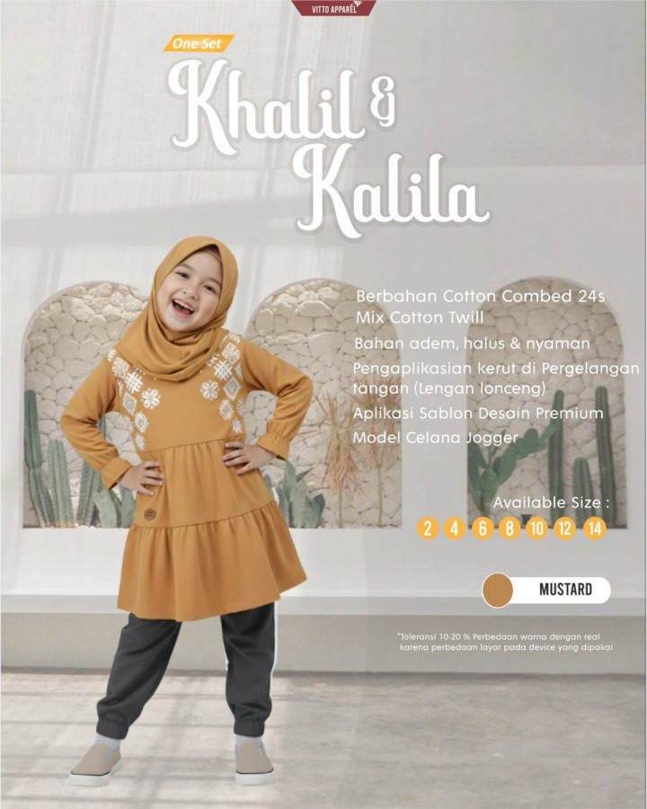 PO KHALIL & KALILA ONE SET BY VITTO