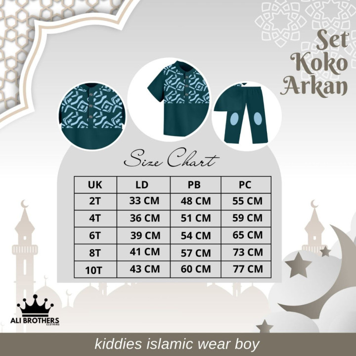 PO SET KOKO ARKAN BY ALI BROTHER