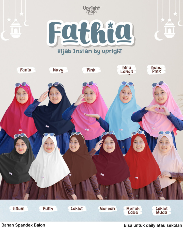 PO FATHIA HIJAB INSTAN BY UPRIGHT POP