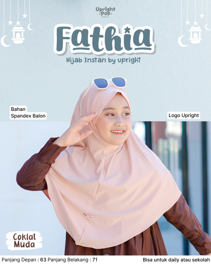 PO FATHIA HIJAB INSTAN BY UPRIGHT POP