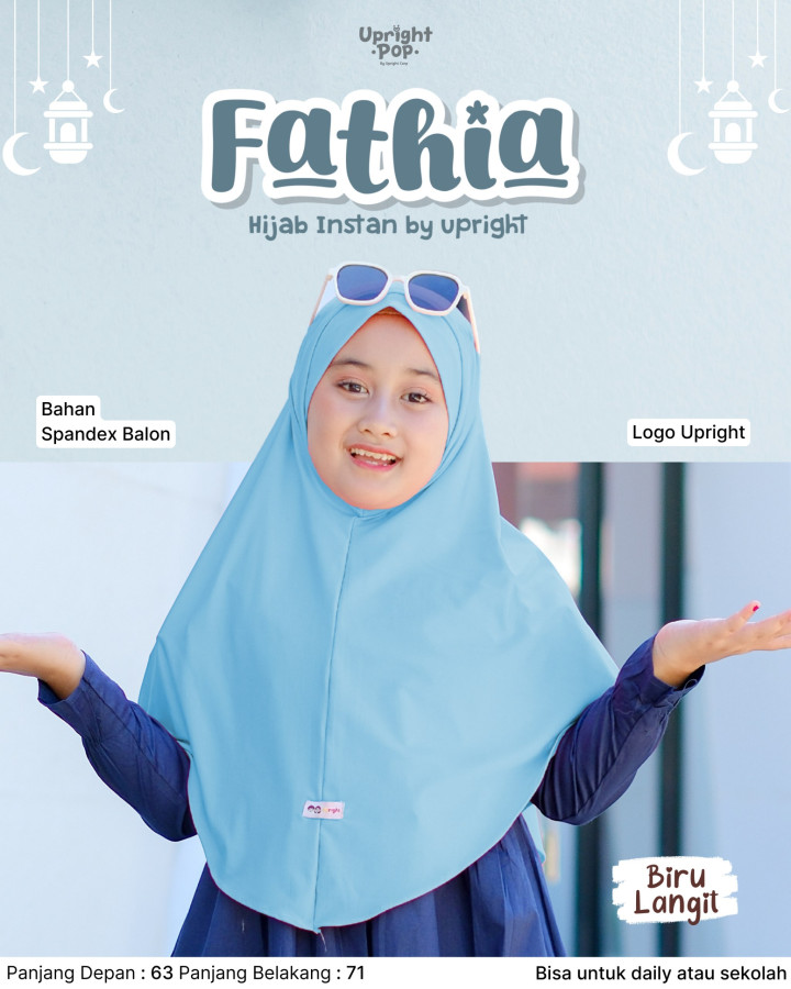 PO FATHIA HIJAB INSTAN BY UPRIGHT POP
