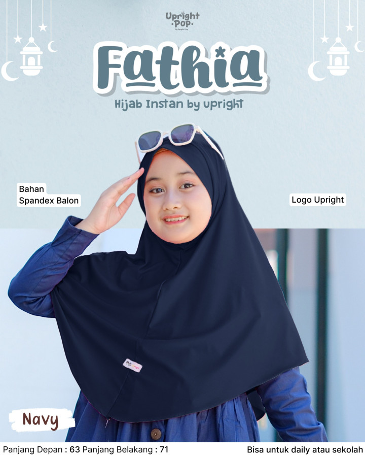 PO FATHIA HIJAB INSTAN BY UPRIGHT POP