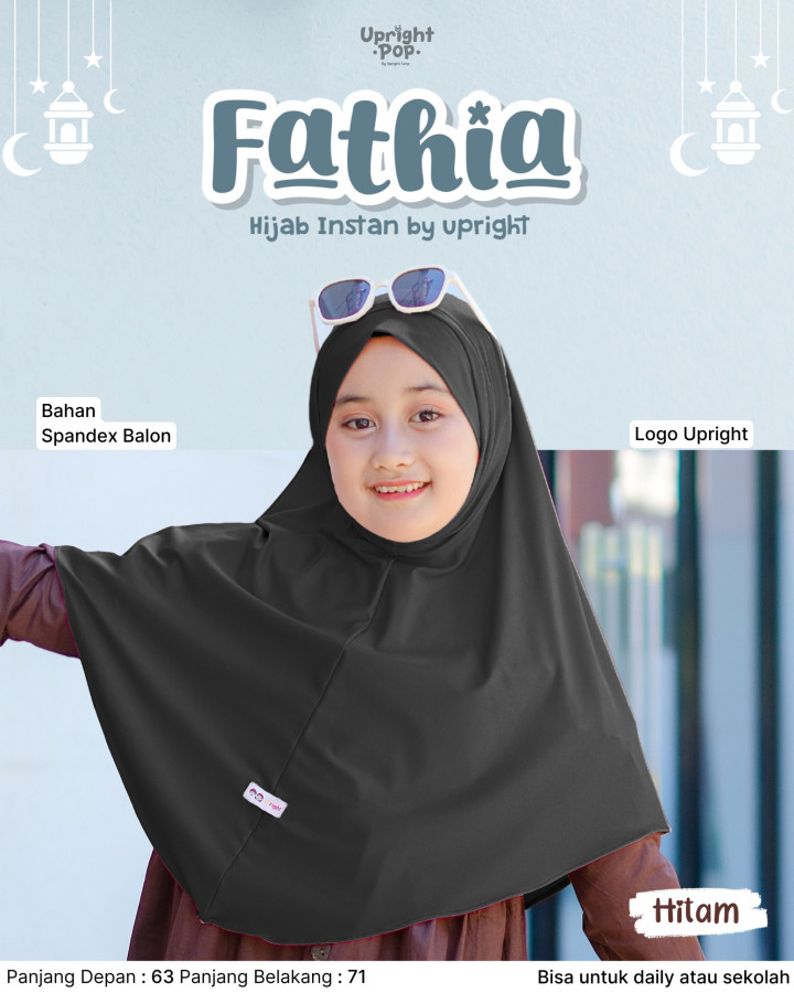 PO FATHIA HIJAB INSTAN BY UPRIGHT POP
