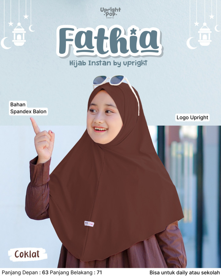 PO FATHIA HIJAB INSTAN BY UPRIGHT POP