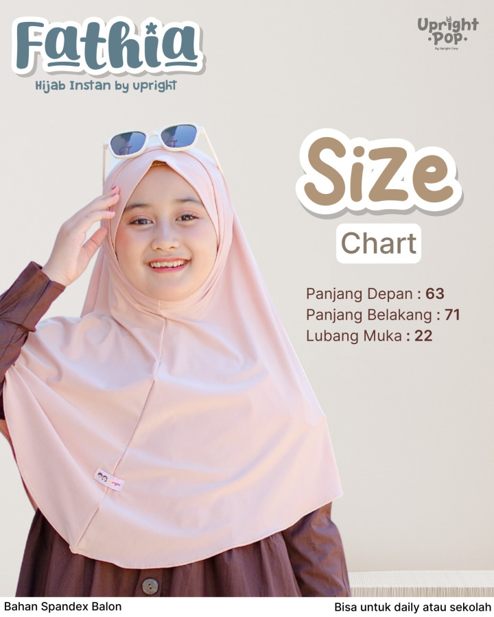 PO FATHIA HIJAB INSTAN BY UPRIGHT POP