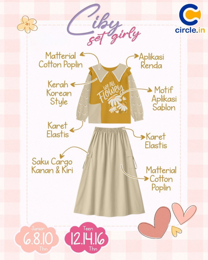 PO CIBY SET GIRLY BY CIRCLE INN