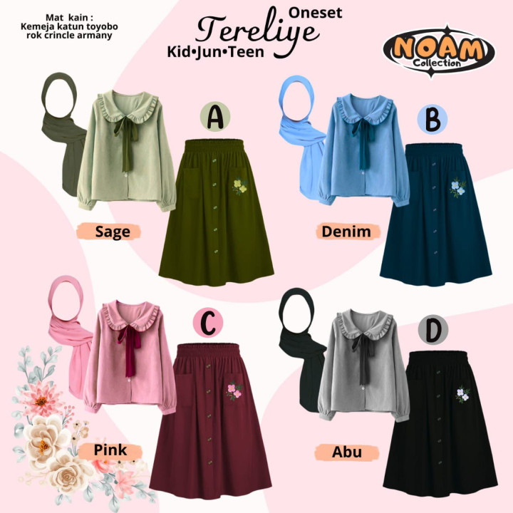 READY STOK ONESET TERELIYE BY NOAM