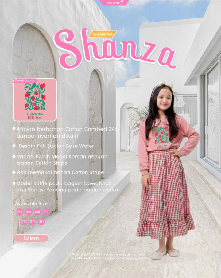 PO SHANZA ONE SET ROK BY VITTO