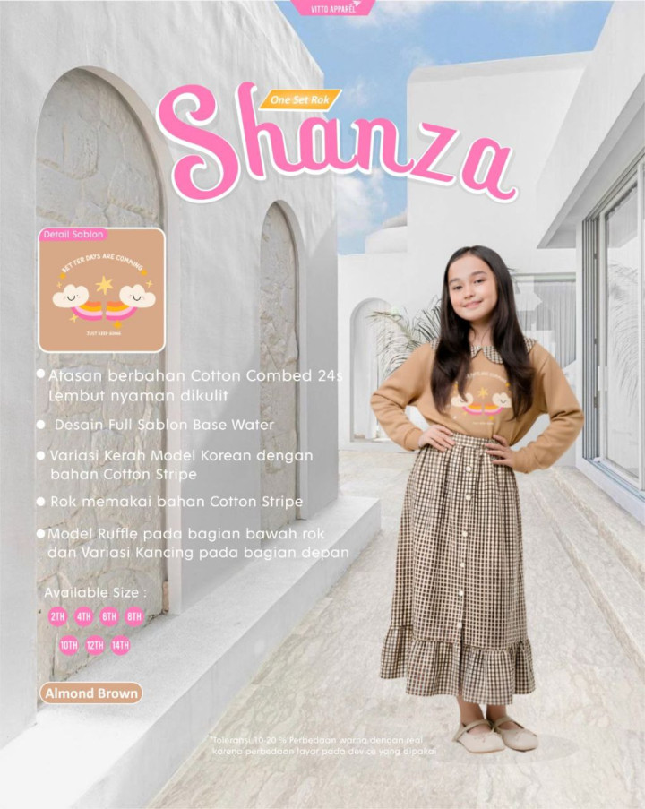 PO SHANZA ONE SET ROK BY VITTO
