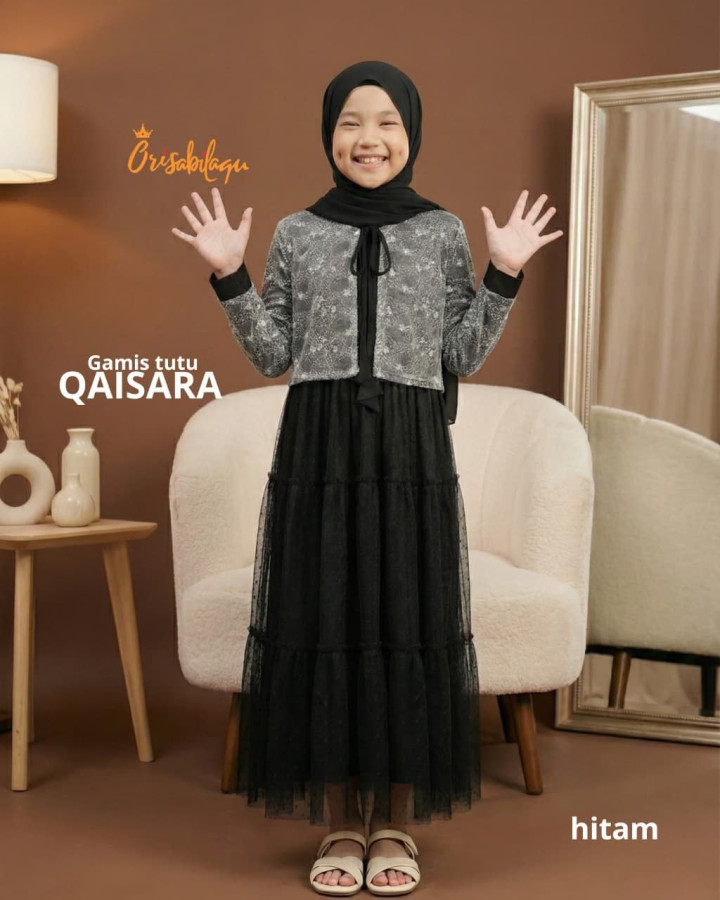 PO GAMIS TUTU SET QAISARA BY ORISABILAQU