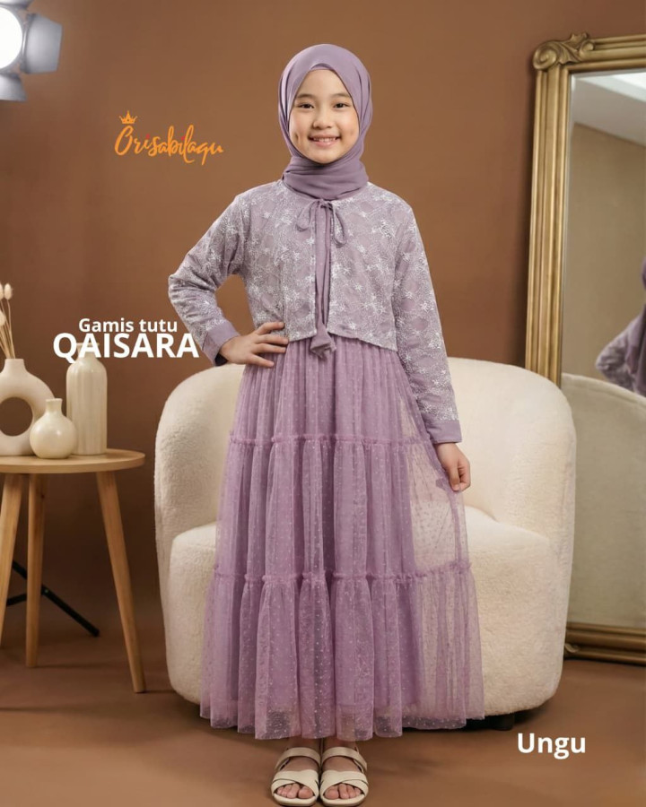 PO GAMIS TUTU SET QAISARA BY ORISABILAQU