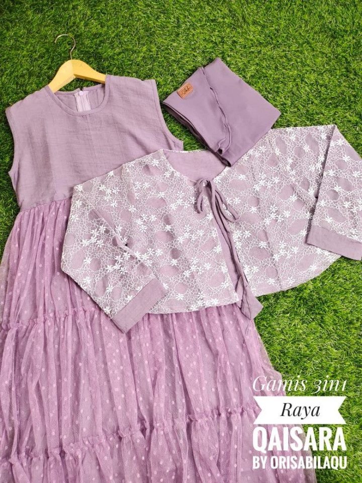 PO GAMIS TUTU SET QAISARA BY ORISABILAQU