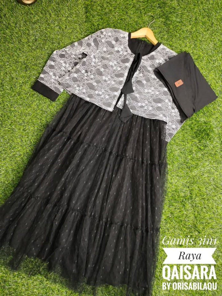 PO GAMIS TUTU SET QAISARA BY ORISABILAQU
