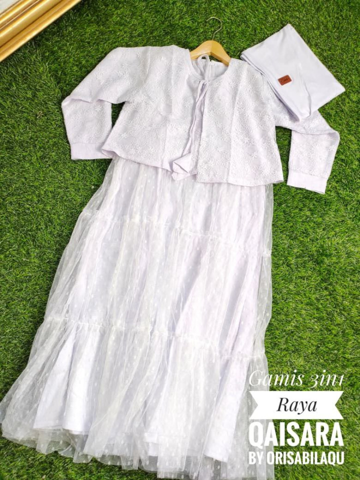 PO GAMIS TUTU SET QAISARA BY ORISABILAQU