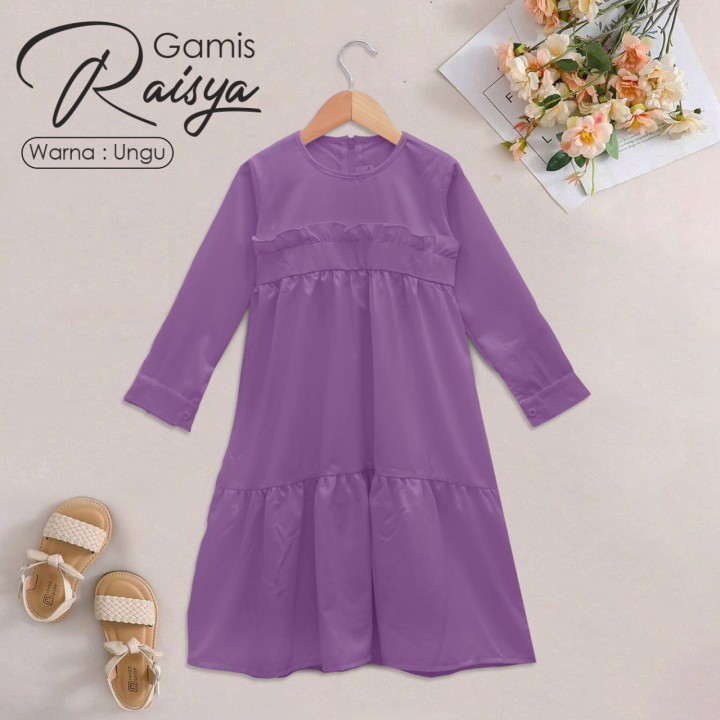 READY STOK RAISYA GAMIS BY TUFLA