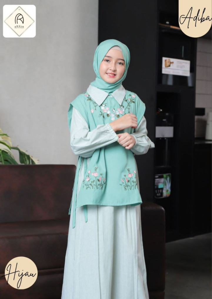 READY STOK GAMIS ADIBA BY ARRIN