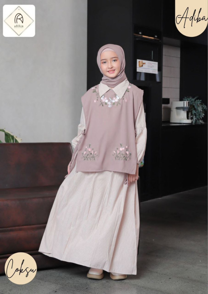 READY STOK GAMIS ADIBA BY ARRIN