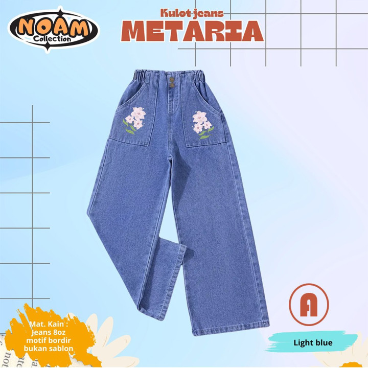 READY STOK KULOT JEANS METARIA BY NOAM