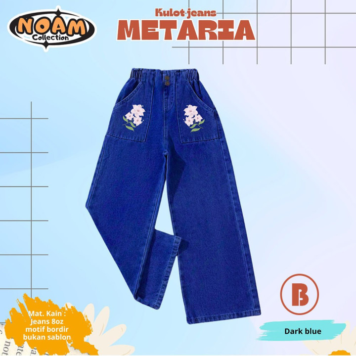 READY STOK KULOT JEANS METARIA BY NOAM