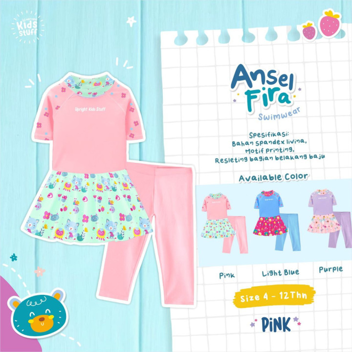 PO ANSEL FIRA SWIMWEAR – SHORT SLEEVE EDITION BY UPRIGHT KIDS STUFF
