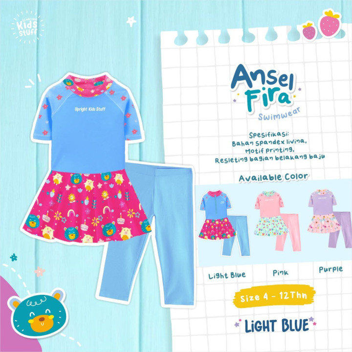 PO ANSEL FIRA SWIMWEAR – SHORT SLEEVE EDITION BY UPRIGHT KIDS STUFF