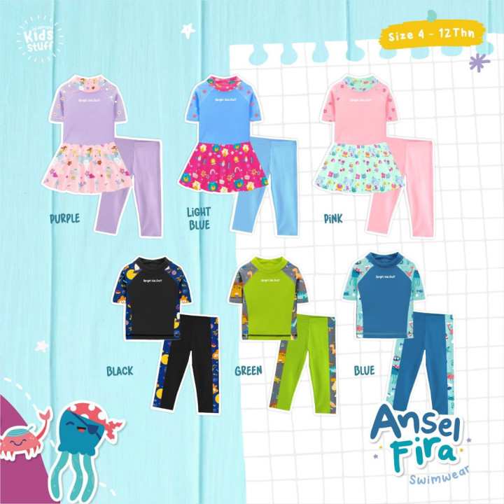 PO ANSEL FIRA SWIMWEAR – SHORT SLEEVE EDITION BY UPRIGHT KIDS STUFF