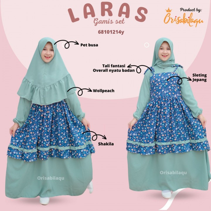 PO LARAS GAMIS SET BY ORISABILAQU