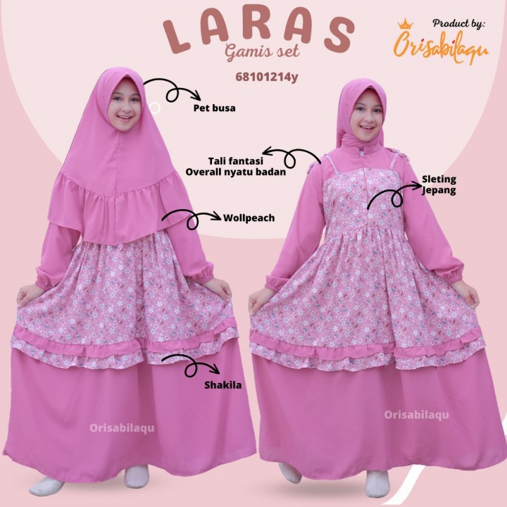 PO LARAS GAMIS SET BY ORISABILAQU