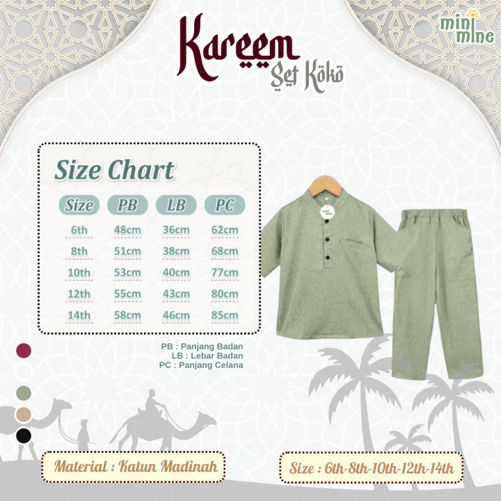 PO KAREEM SET KOKO BY MINIMINE