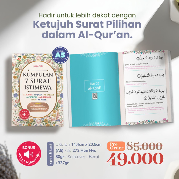 PO KUMPULAN 7 SURAT ISTIMEWA A5 BY ZIYAD