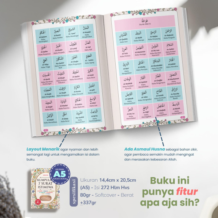 PO KUMPULAN 7 SURAT ISTIMEWA A5 BY ZIYAD