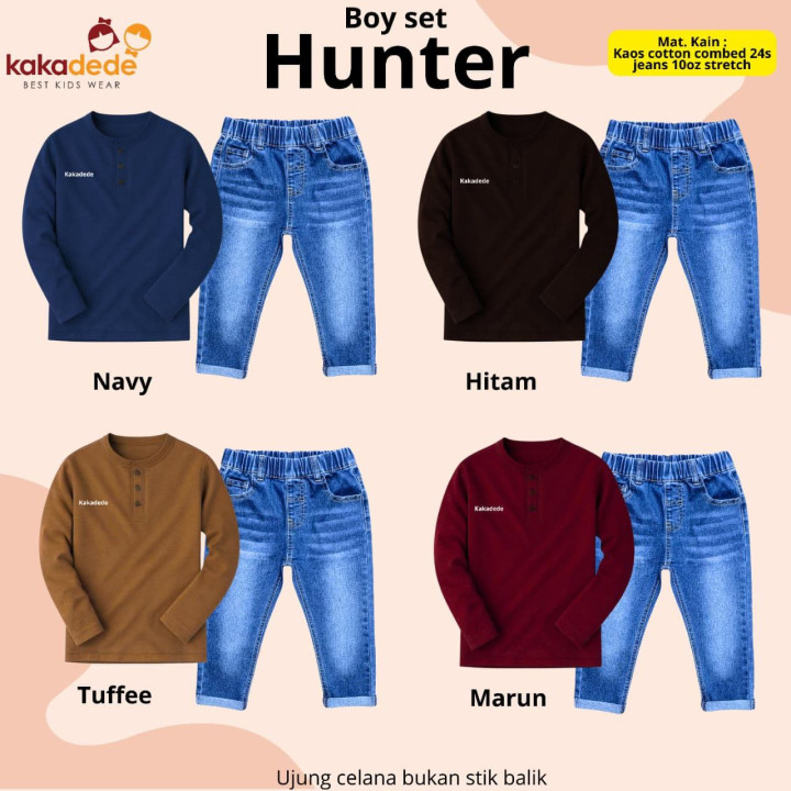 PO BOY SET HUNTER BY KAKADEDE