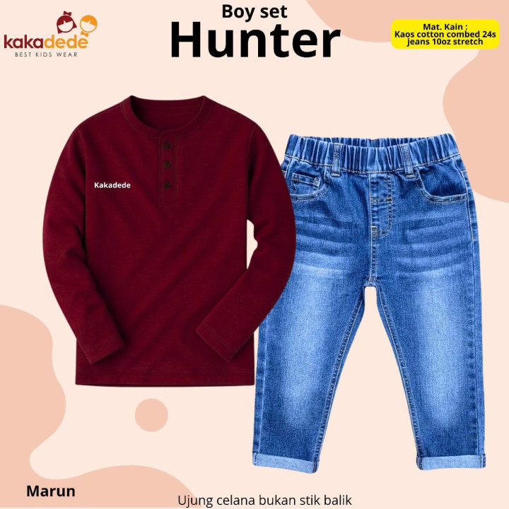 PO BOY SET HUNTER BY KAKADEDE