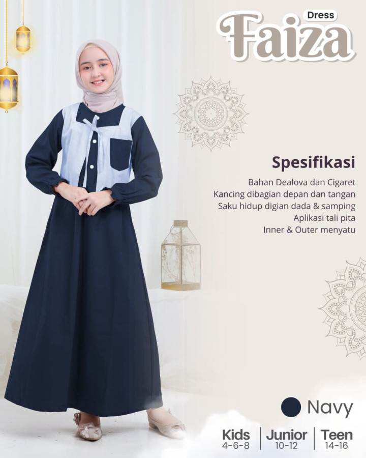 PO FAIZA DRESS BY UPRIGHT