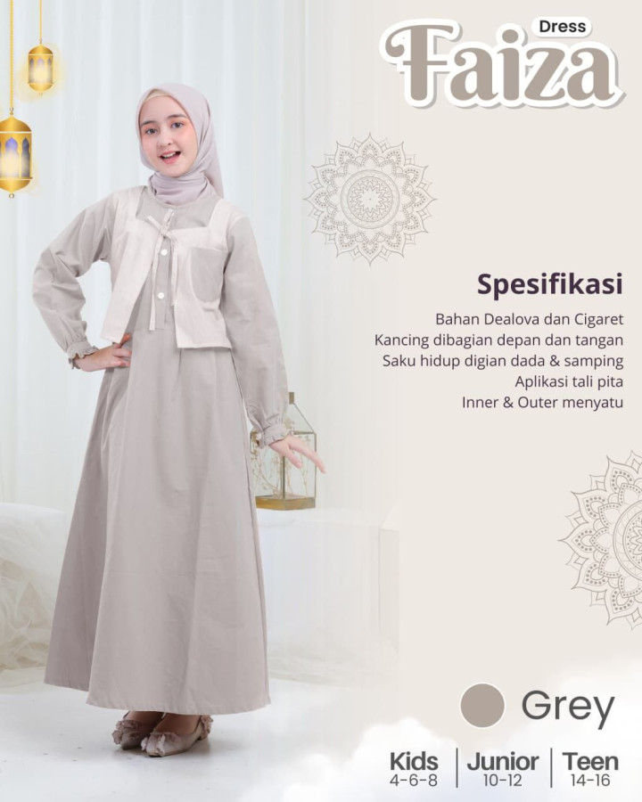 PO FAIZA DRESS BY UPRIGHT