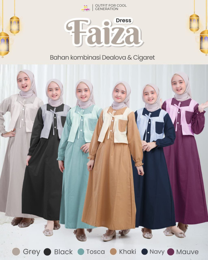 PO FAIZA DRESS BY UPRIGHT