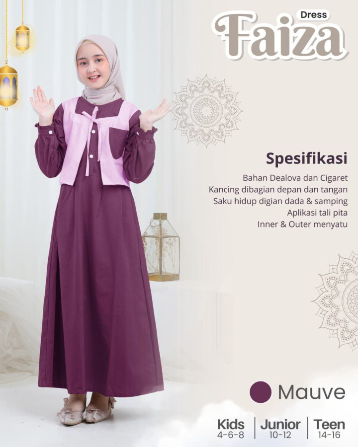 PO FAIZA DRESS BY UPRIGHT