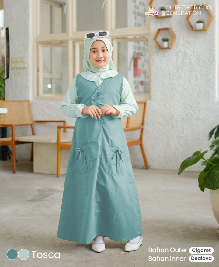 PO OVERALL DRESS AMARA BY UPRIGHT